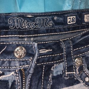 Stars & Stripes Miss Me Shorts